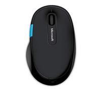 Microsoft - Sculpt Comfort Mouse - Souris Bluetooth pour PC, ordinateurs portables compatible Windows, Mac, Chrome OS - Noir (H3S-00002)