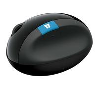 Microsoft Souris ergonomique Sculpt (souris, noire, ergonomique, sans fil)