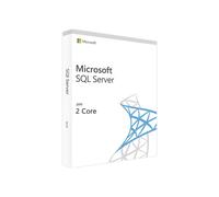 Microsoft SQL Server 2019 Enterprise 2 Core Licence SQL Server 2019 Enterprise par pack de 2 cœurs, conçue pour les bases de données critiques