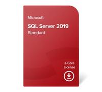 Microsoft SQL Server 2019 Standard 2 Core Licence SQL Server 2019 Standard par pack de 2 cœurs, conçue pour les bases de données professionnelles
