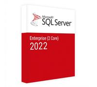 Microsoft SQL Server 2022 Enterprise 2 Core Licence SQL Server 2022 Enterprise par pack de 2 cœurs, conçue pour les bases de données critiques