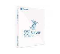 Microsoft SQL Server User CAL 2017 Licence d'accès Microsoft SQL Server 2017 User permettant à un utilisateur désigné nommément d'accéder au logiciel