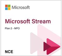 Microsoft Stream Plan 2 - NPO (NCE)