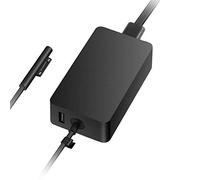 Microsoft Adaptateur secteur 44 W pour Surface Laptop, Pro (Mi-2017) Noir