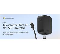 Microsoft Surface 45W USB-C Universel Noir Secteur Intérieure