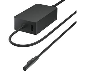 Microsoft Surface 65W Power Supply Ordinateur portable, Tablette Noir Secteur Intérieure