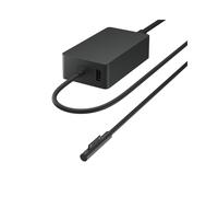 Microsoft Surface - Alimentation Secteur 127W - 15V - Port USB 2.0 - Câble 1.4m - Noir - Compatibilité Surface Laptop/Pro/Go/Book