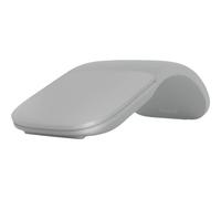 Microsoft Surface Arc Maus - Maus - optisch - 2 Tasten - kabellos - Bluetooth 4.1 - Hellgrau - kommerziell - für Surface Pro 7