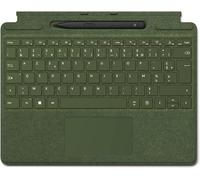 Microsoft Surface clavier Signature Keyboard Vert Forêt + Stylet Surface Slim Pen 2, compatible Surface Pro 8, Pro 9 et Pro X (Clavier AZERTY)