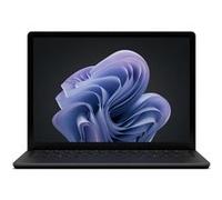Microsoft Surface Laptop 6 Intel Core Ultra 7 165H Ordinateur portable 38,1 cm (15") Écran tactile 16 Go LPDDR5x-SDRAM 256 Go SSD Wi-Fi 6E (802.11ax) Windows 11 Pro Noir