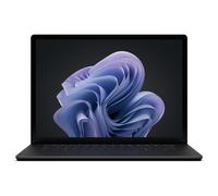 Microsoft Surface Laptop 6 Intel Core Ultra 5 135H Ordinateur portable 15" Écran tactile 8 Go LPDDR5-SDRAM 256 Go SSD Wi-Fi 6E (802.11ax) Windows 11 Pro Noir