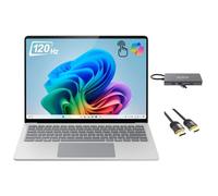 Microsoft Surface Laptop 7 Copilot+ PC, écran tactile HDR de 13,8", Qualcomm Snapdragon X Plus, processeur graphique Qualcomm Adreno, 16 Go de RAM, 256 Go SSD, WiFi 7, rétroéclairé, concentrateur 11