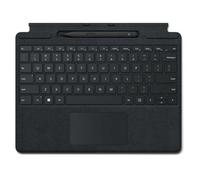 Microsoft Surface Pro 8/X Type Cover + SlimPen2 at/DE Noir