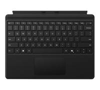 Microsoft Surface Pro Clavier sans rangement pour stylet Surface Pro Copilot+ (11e édition), Pro 10, 9, 8 et X, matériau alcantara, noir