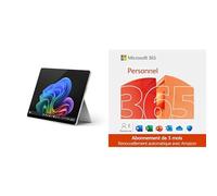 Microsoft Surface Pro | Copilot+ PC | Ecran Tactile OLED 13” | Snapdragon X Elite | 16Go RAM | SSD 1To | Platine 365 | 3 Mois offerts | Renouvellement Automatique Amazon