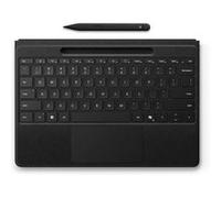 Microsoft Clavier Surface Pro Flex - Alcantara 2-en-1 avec Slim Pen, rétroéclairé - Noir