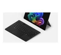 Microsoft Surface Pro Flex Keyboard - Keyboard - with touchpad, accelerometer, Surface Slim Pen 2 storage and charging tray - backlit - wireless - Bluetooth LE - QWERTY - English - black - with Slim