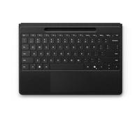 Microsoft Clavier Surface Pro Flex – Pavé tactile haptique, Alcantara, Rétroéclairé, AZERTY Noir