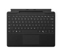 Microsoft Surface Pro Keyboard - Tastatur - Mit Trackpad, Beschleunigungsmesser, Surface Slim Pen 2 AblagE- Und Ladeschale - Schwarz - F?r Surface pr