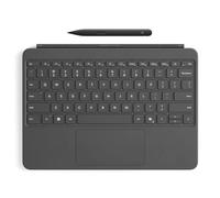 Microsoft Surface Pro Keyboard - 12-inch - Tastatur - mit Touchpad, Beschleunigungsmesser - hinterleuchtet - magnetische Dockingstation - QWERTZ - Deutsch - Slate - 70% Recyclingpapier-basierte Verpa