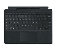 Microsoft Surface Pro Keyboard for Business - Clavier - avec rangement pour stylos - avec accéléromètre, pavé tactile - rétroéclairé - QWERTY - Italien - noir - pour Surface Pro 10 for Business...
