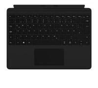 Microsoft Surface Pro Keyboard - Tastatur - Mit Trackpad, Beschleunigungsmesser, Surface Slim Pen 2 AblagE- Und Ladeschale - Qwerty - Spanisch - Schw