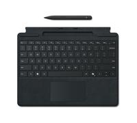 Microsoft Clavier pour tablette 8X8-00150 – Cover Port, pavé tactile, rangement pour stylos, noir