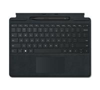 Microsoft Clavier pour tablette 8X8-00150 – Cover Port, pavé tactile, rangement pour stylos, noir