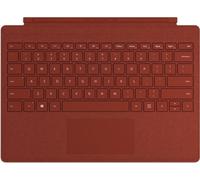 Microsoft Surface Signature Type Cover, Trackpad, 1 mm, Microsoft, Surface Go, Surface Go 2, Červená, Alkantara