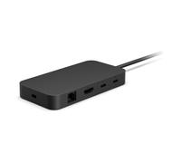 Microsoft Station d'accueil Surface USB4 Dock - 2x USB4, USB 3.2 Gen 2, HDMI 2.1, 100W - Noir