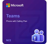 Microsoft Teams Phone with Calling Plan (country zone 1 - US) (NCE)