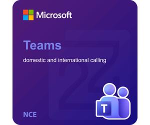 Microsoft Teams Phone with domestic and international calling (NCE)