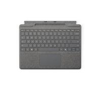 Microsoft Teclado para Surface Pro con Almacenamiento de Lápiz Español QWERTY Platino