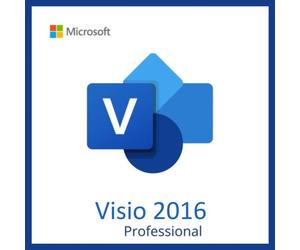 Microsoft Visio 2016 Professional Logiciel de création de diagrammes et visualisations d'entreprise, idéal pour représenter des processus, des flux de