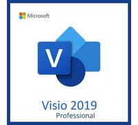 Microsoft Visio 2019 Professional Logiciel professionnel pour créer des diagrammes détaillés et des représentations visuelles de processus,