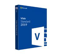Microsoft Visio 2019 Standard Logiciel de diagrammation Microsoft Visio 2019 Standard permettant de créer facilement des schémas, organigrammes et