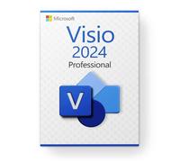 Microsoft Visio 2024 Professional Licence pour 3 PC