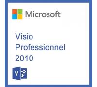 Microsoft Visio Professionnel 2010 - 1 Pc - 32/64-Bit - Win