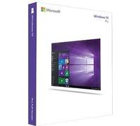 Microsoft Windows 10 Pro 4YR-00257, 32 bits/64 bits, DVD, GGK-OEM, anglais, service de livraison Par