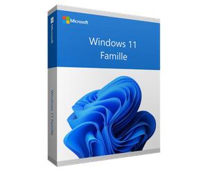 Microsoft Windows 11 Famille | 1 PC | Code d'activation | ESD à télécharger