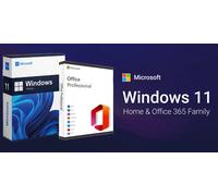 Microsoft Windows 11 Home and Office 365 Family
