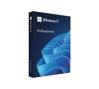 Microsoft Windows 11 Pro OEM FQC-10532 - Licence Française 1 poste, 64 Go requis, 4 Go RAM, 1 GHz, DirectX 12, DVD, compatible 64 bits