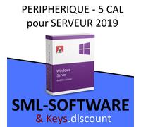 Microsoft Windows Server CAL 2019 Licence d'accès client 1 licence(s)