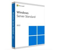 Microsoft Windows Server 2022 Standard Lience 16 coeurs pour entreprise avec virtualisation, sécurité avancée et gestion hybride.