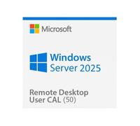 Microsoft Windows Server 2025 Remote Desktop Services (RDS) 50 device connections CAL - Clé licence à télécharger - Livraison