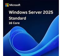 Microsoft Windows Server 2025 Standard 16 Core Licencia Digital Reacondicionada Licence 16 cœurs pour Windows Server 2025 Standard dans le modèle CSP,