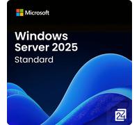 Microsoft Windows Server 2025 Standard 2 Core Licence CSP 2 cœurs pour Windows Server 2025 Standard, conçue pour des environnements serveur flexibles,
