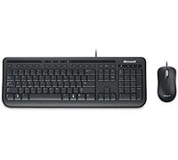 Microsoft Wired Desktop 600 USB Noir - Claviers (Avec fil, USB, Noir, Souris incluse)
