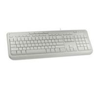 Microsoft Wired Keyboard 600 clavier USB Blanc