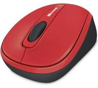 Microsoft Wrlss Mobile Mouse 3500, rouge flamme brillant